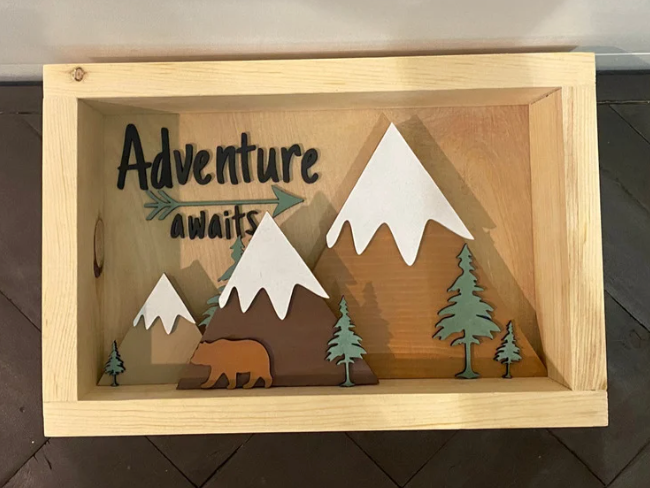 Adventure awaits Shadow Box