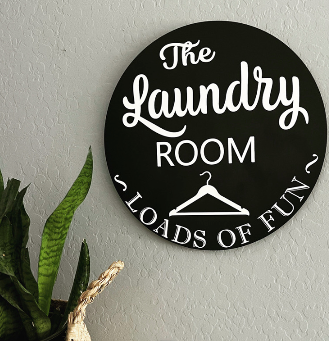 Laundry Sign