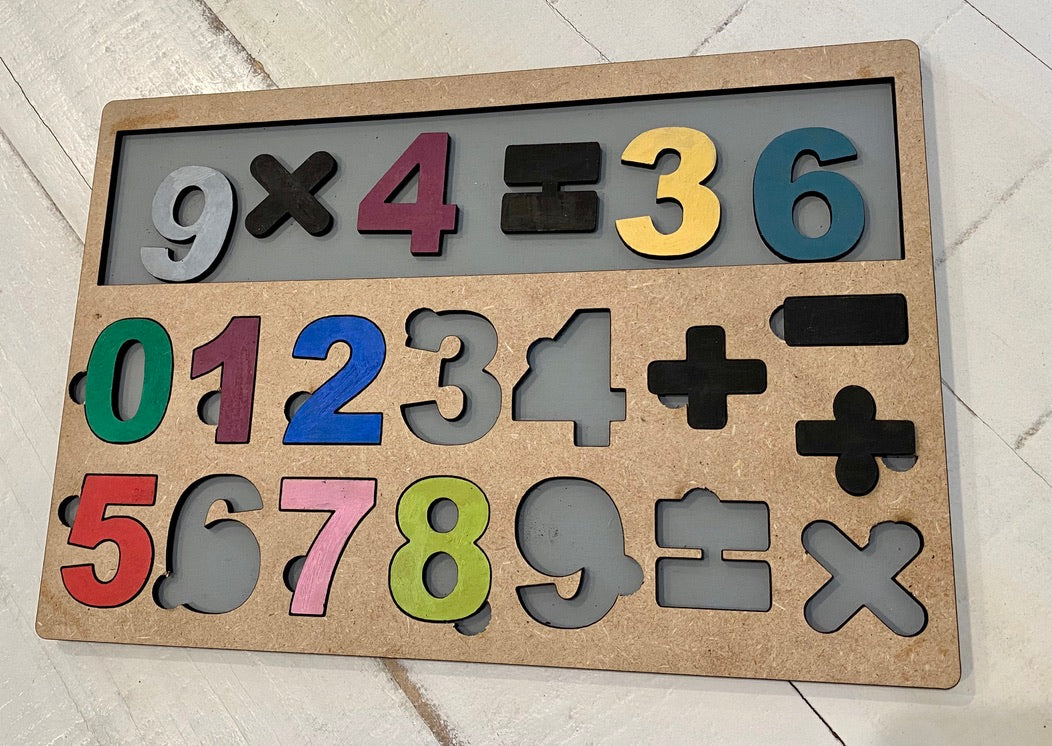 Child Math Table