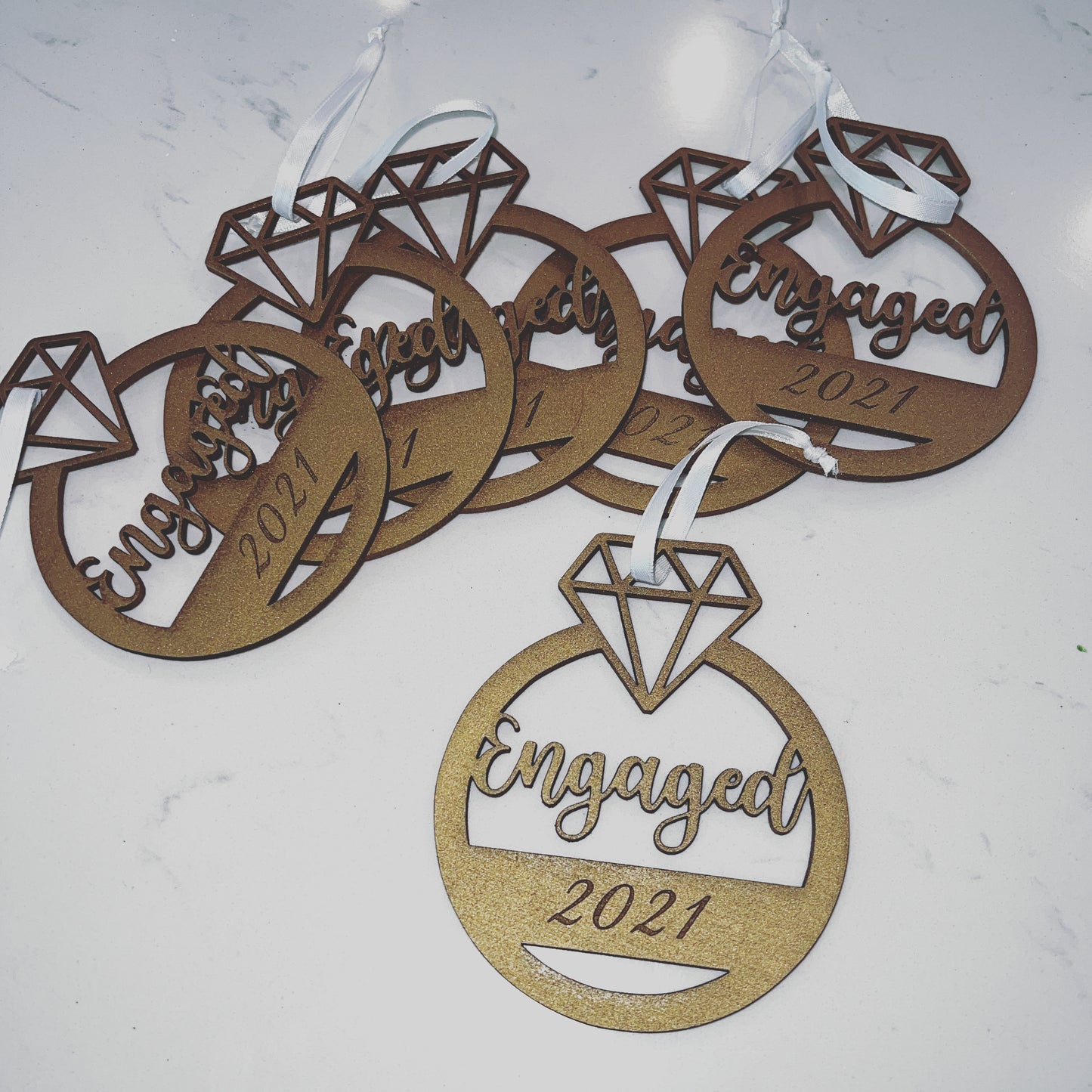 Engaged Ornament