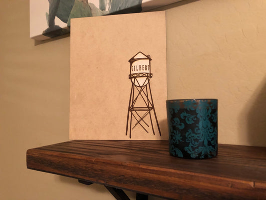 Gilbert Water Tower Sign