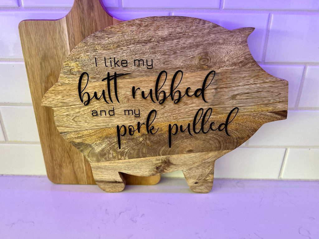 Pork Cutting Board