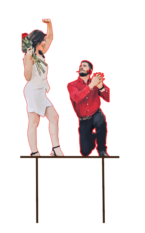 Custom Life Like Cake topper