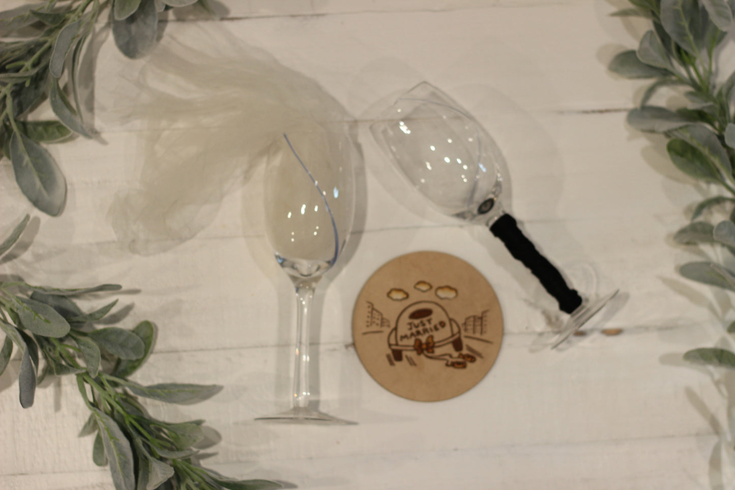 Round Coasters- Wedding