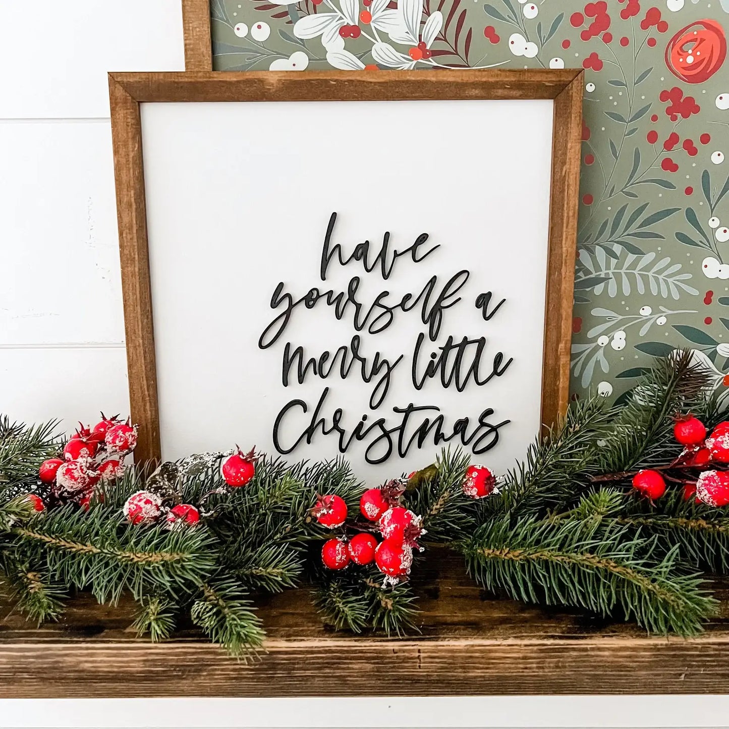 Have Yourself Merry Little Christmas- Square: 15x15 Inches