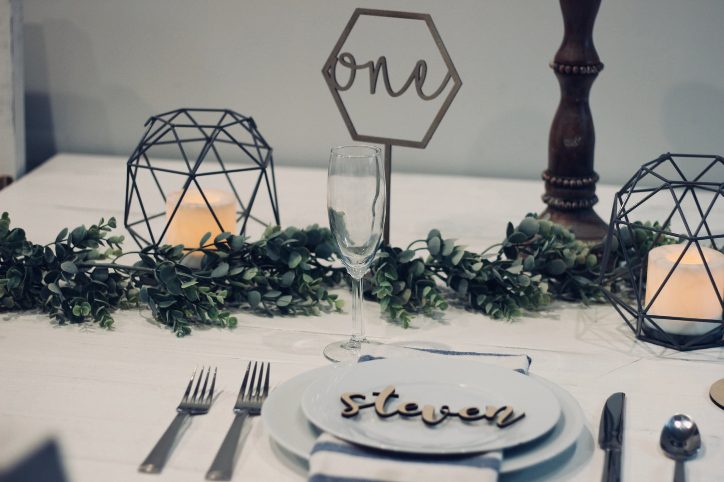 Table Numbers- Hex