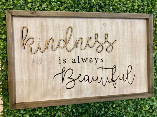 Kindness sign