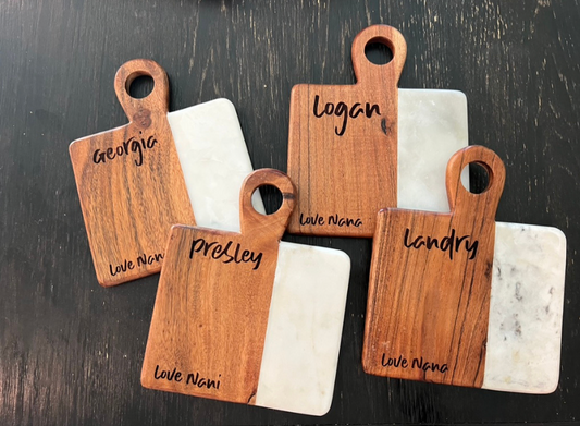 Marble serving board