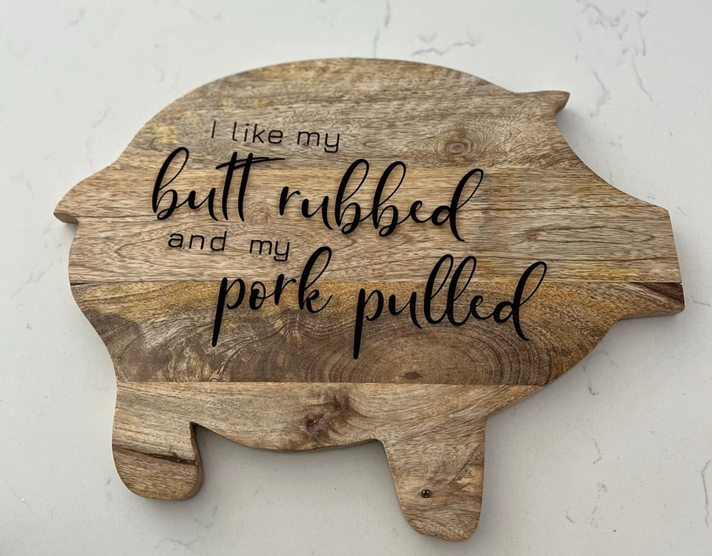 Pork Cutting Board