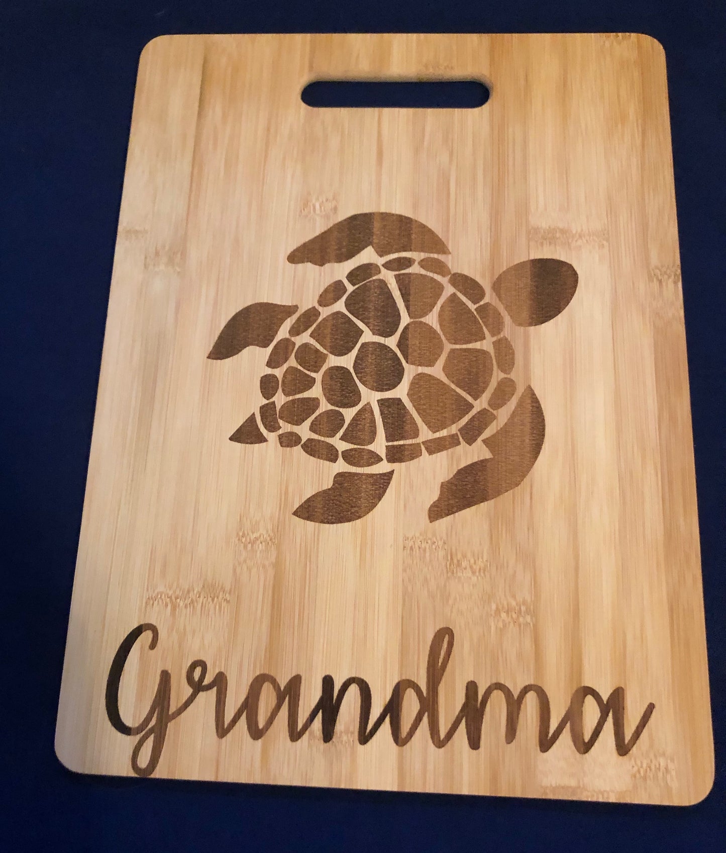 Sea Turtle Custom Cutting Board 🐢
