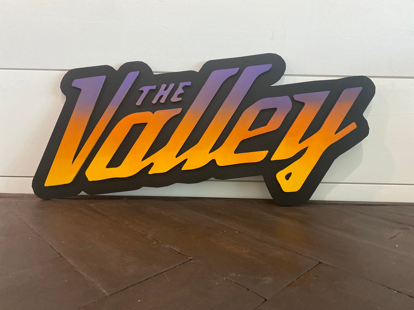The Valley 3D sign