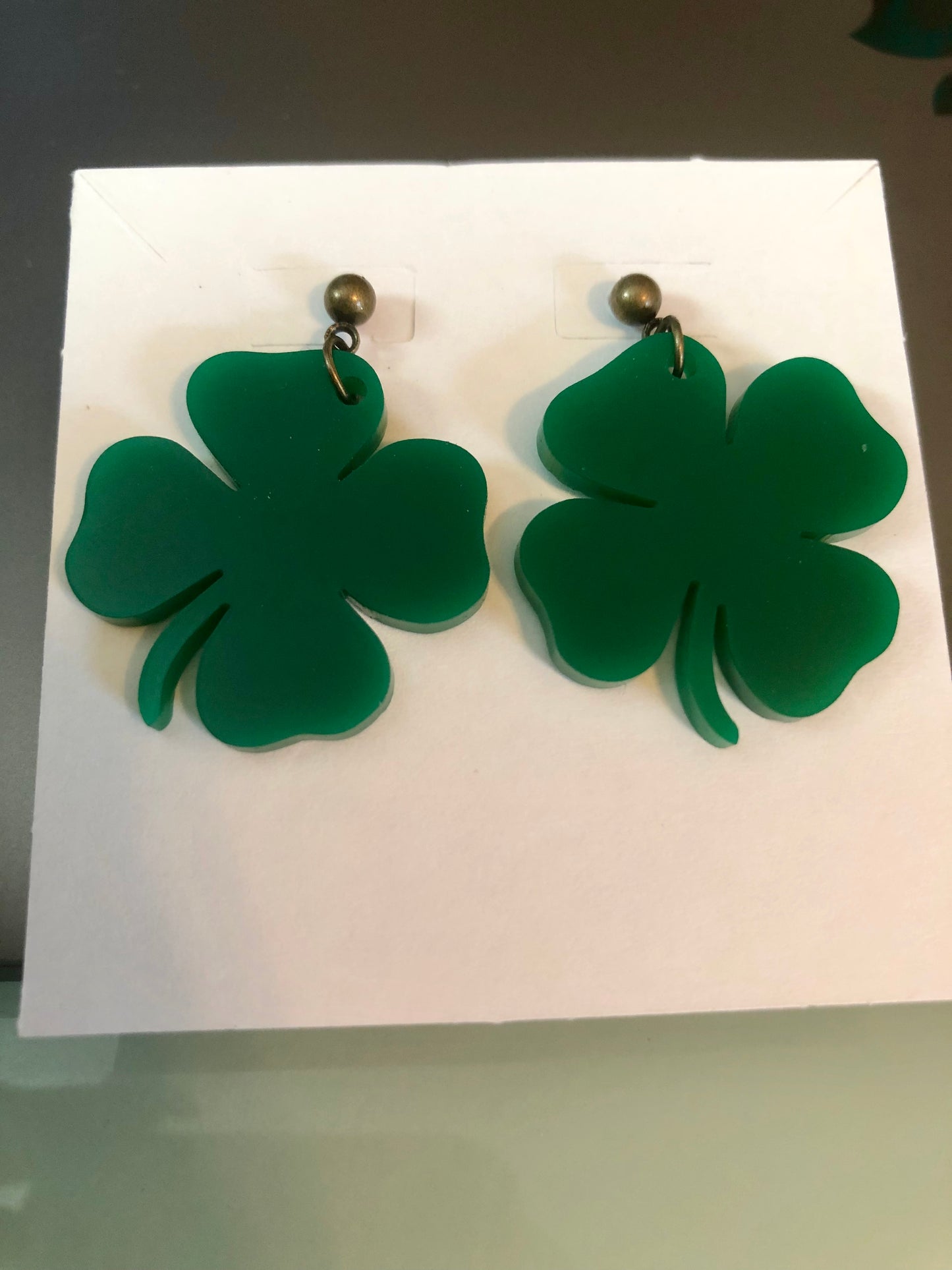 Four Leaf Clover Earrings 🍀