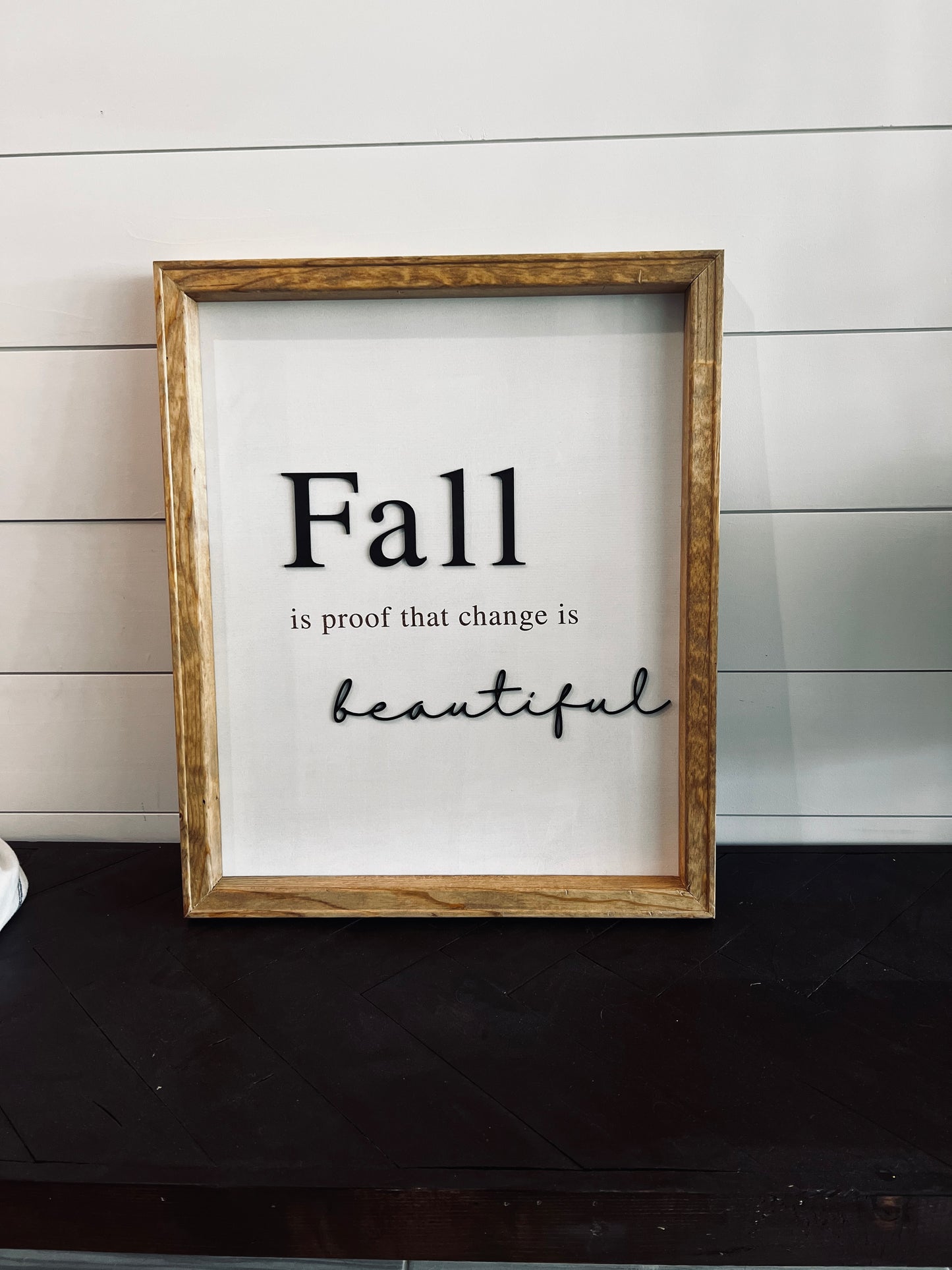 Fall is Beautiful Sign
