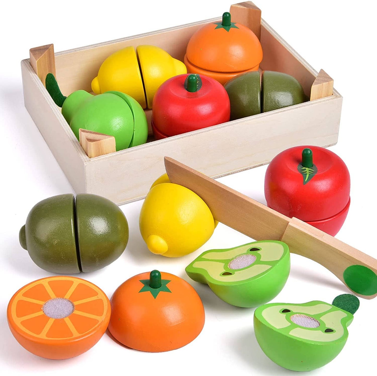 Fruit- Pretend Cutting Play Food Box