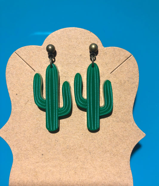 Cactus earrings 🌵